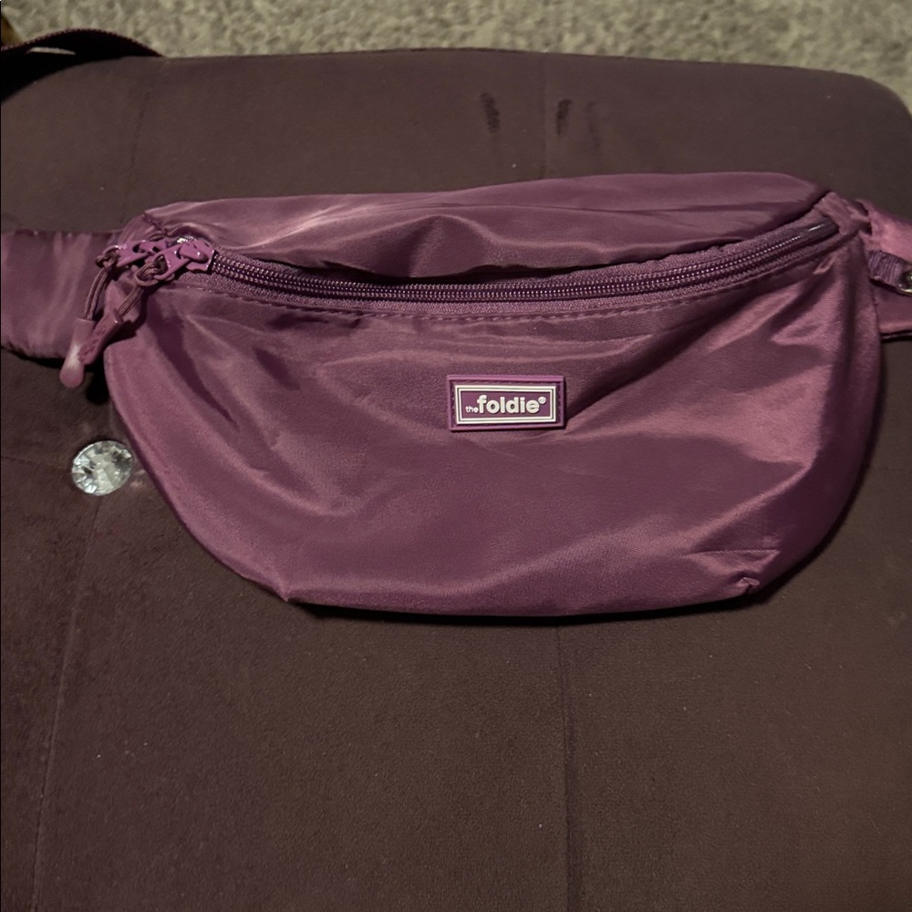 Foldie Purple Waist Bag